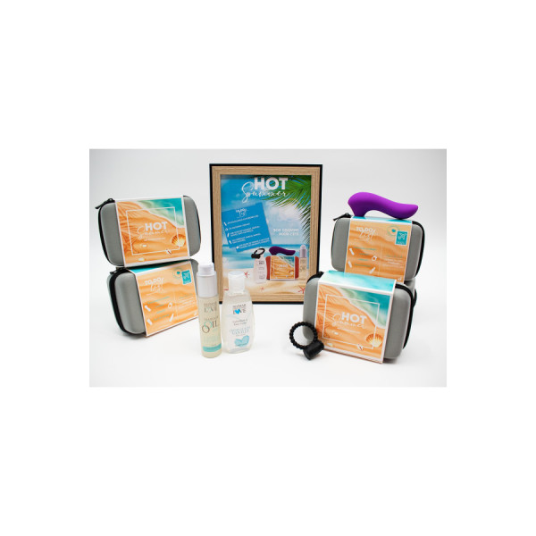5 Box Hot Summer parfum Vanille + 1 cadre offert